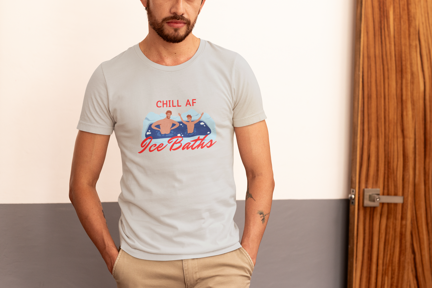 Chill AF Ice Bath - Chill Seeker - Unisex T-Shirt