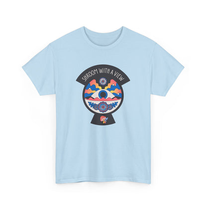 Shroom With a View – Keyhole Edition - Unisex T-shirt (Black)