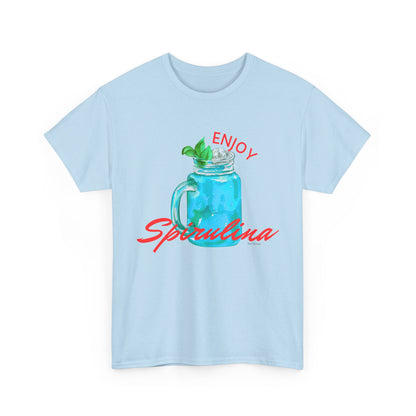 Enjoy Spirulina Unisex Heavy Cotton Tee