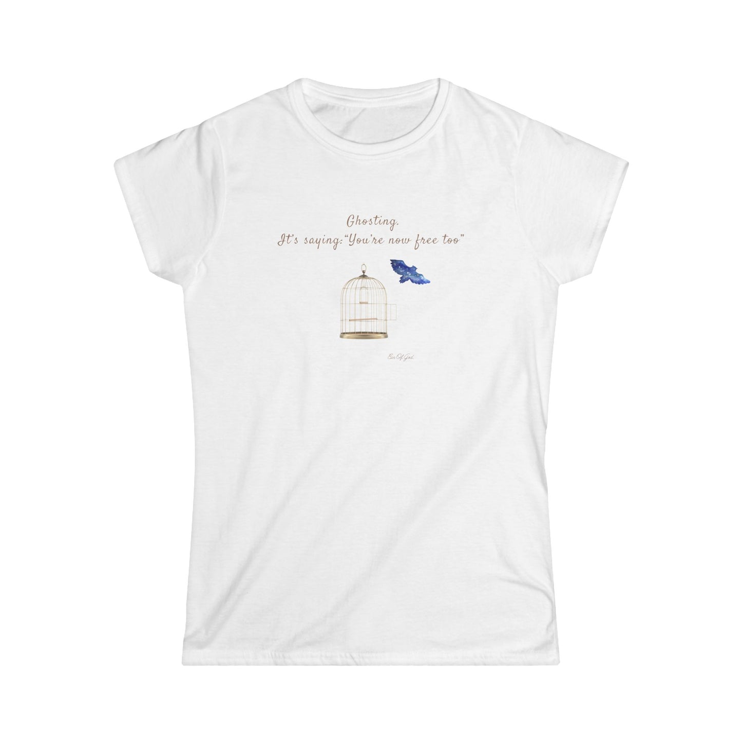 Freebird  Blue Ghosting – Women’s Soft Tee