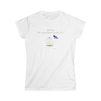 Freebird  Blue Ghosting – Women’s Soft Tee