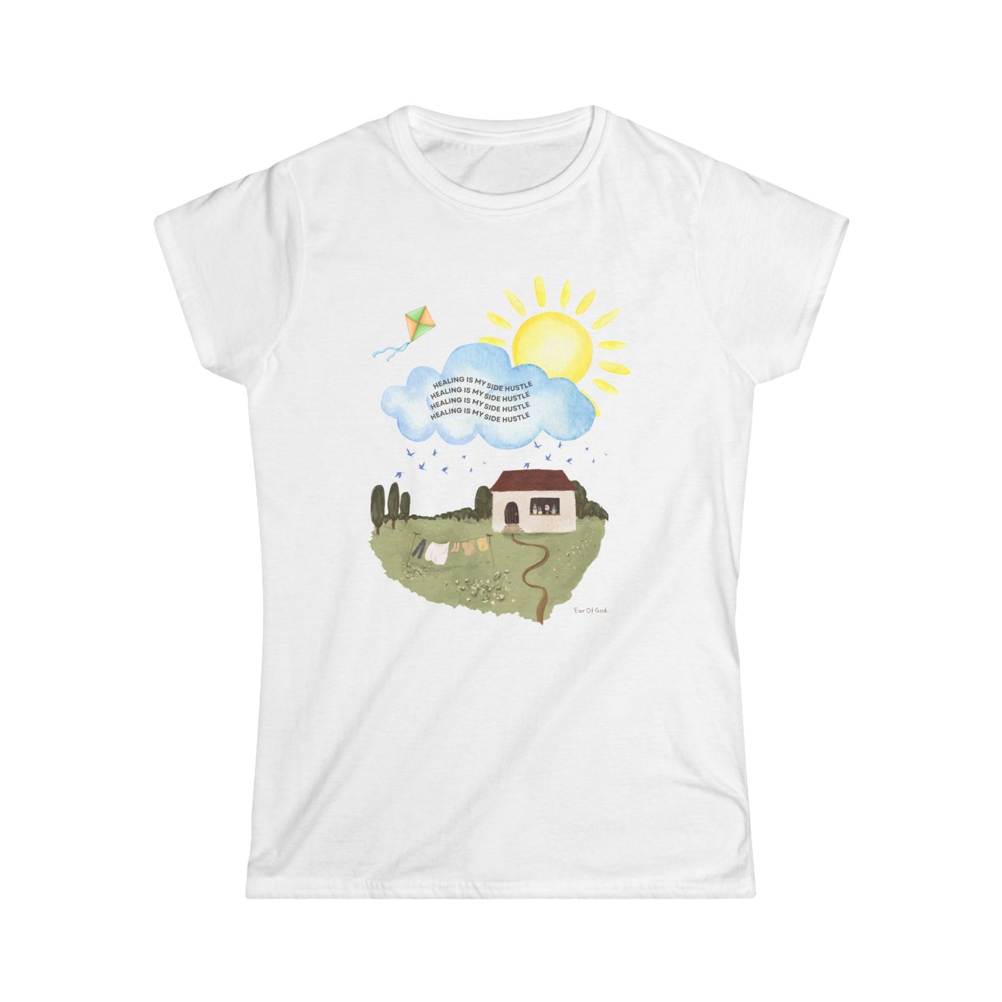 Healing Is My Side Hustle – Women’s Soft Tee