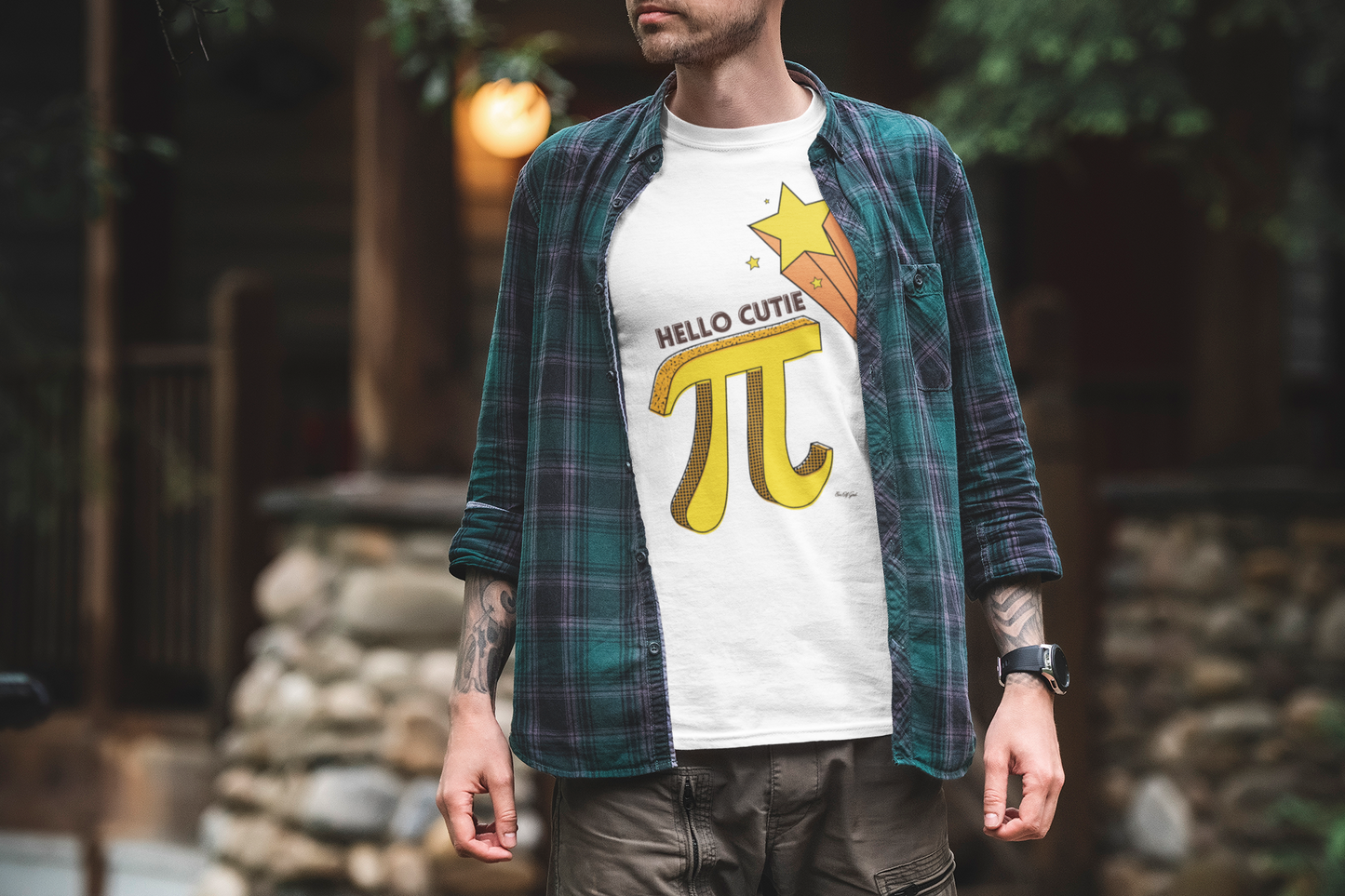 Hello Cutie Pi Unisex T-Shirt - Math Pun Design
