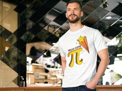 Hello Cutie Pi Unisex T-Shirt - Math Pun Design