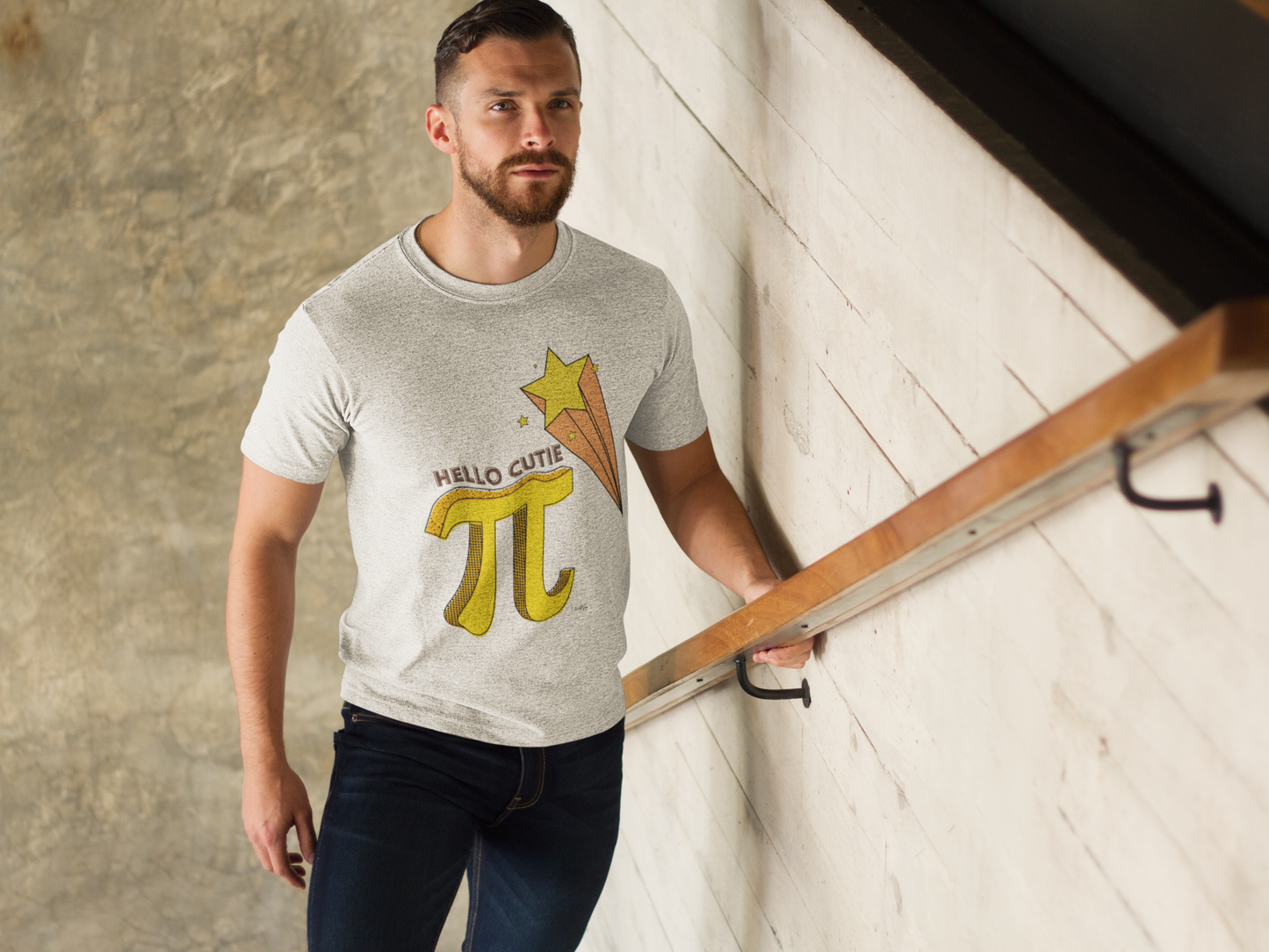 Hello Cutie Pi Unisex T-Shirt - Math Pun Design