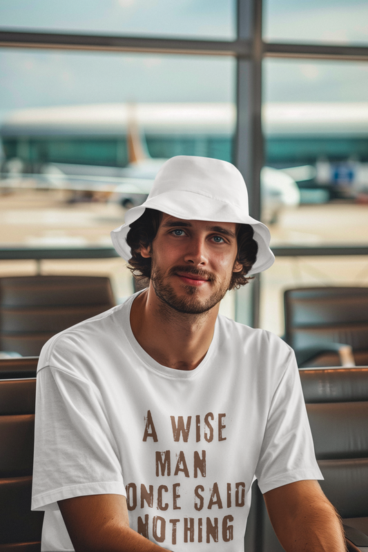 A Wise Man Once Said Nothing - Unisex - T-shirt
