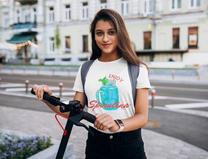 Enjoy Spirulina – Women’s Soft Tee