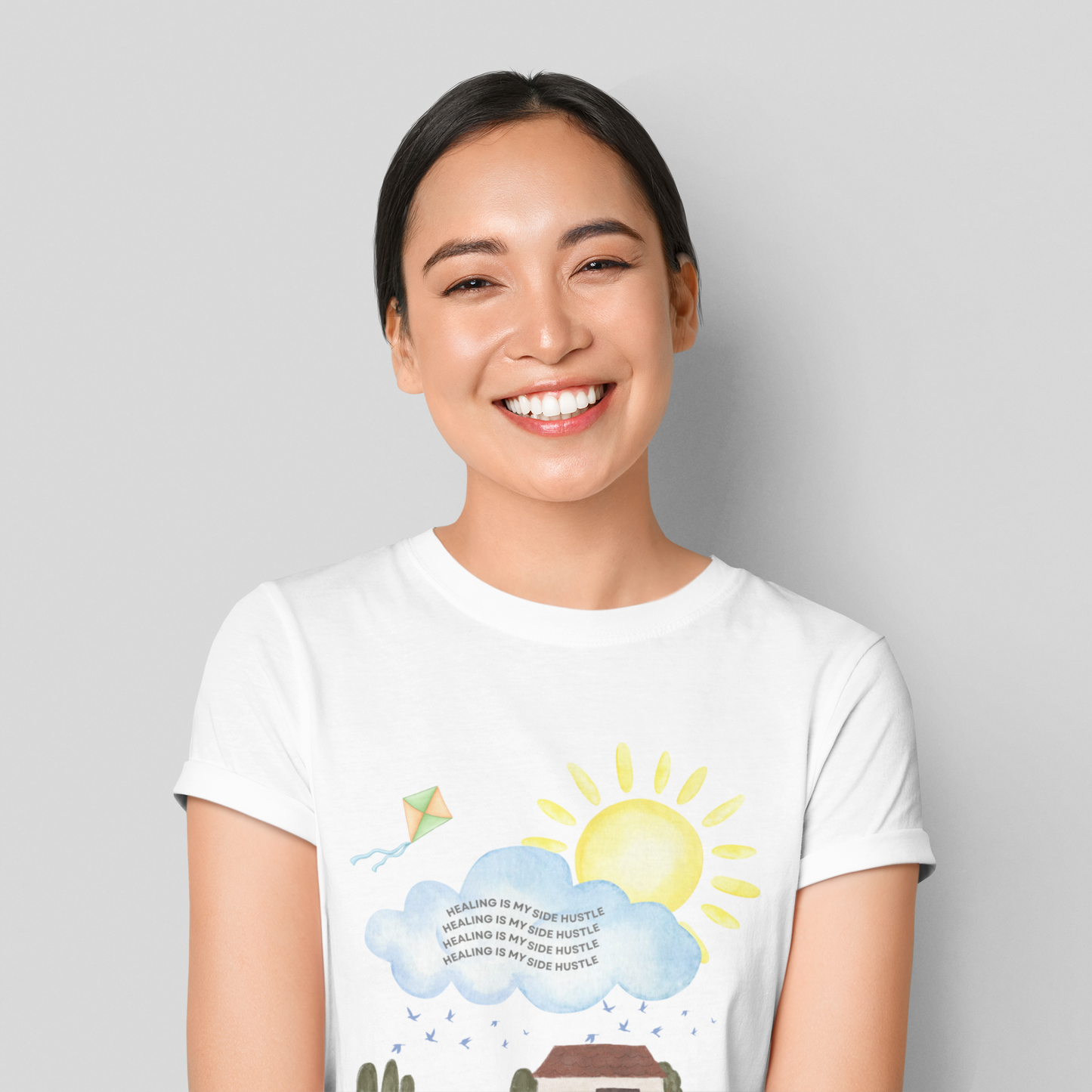 Healing Is My Side Hustle – Women’s Soft Tee