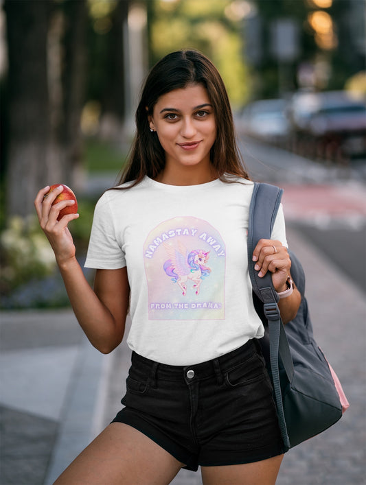 Namastay Away from the Drama – Women’s Soft Tee