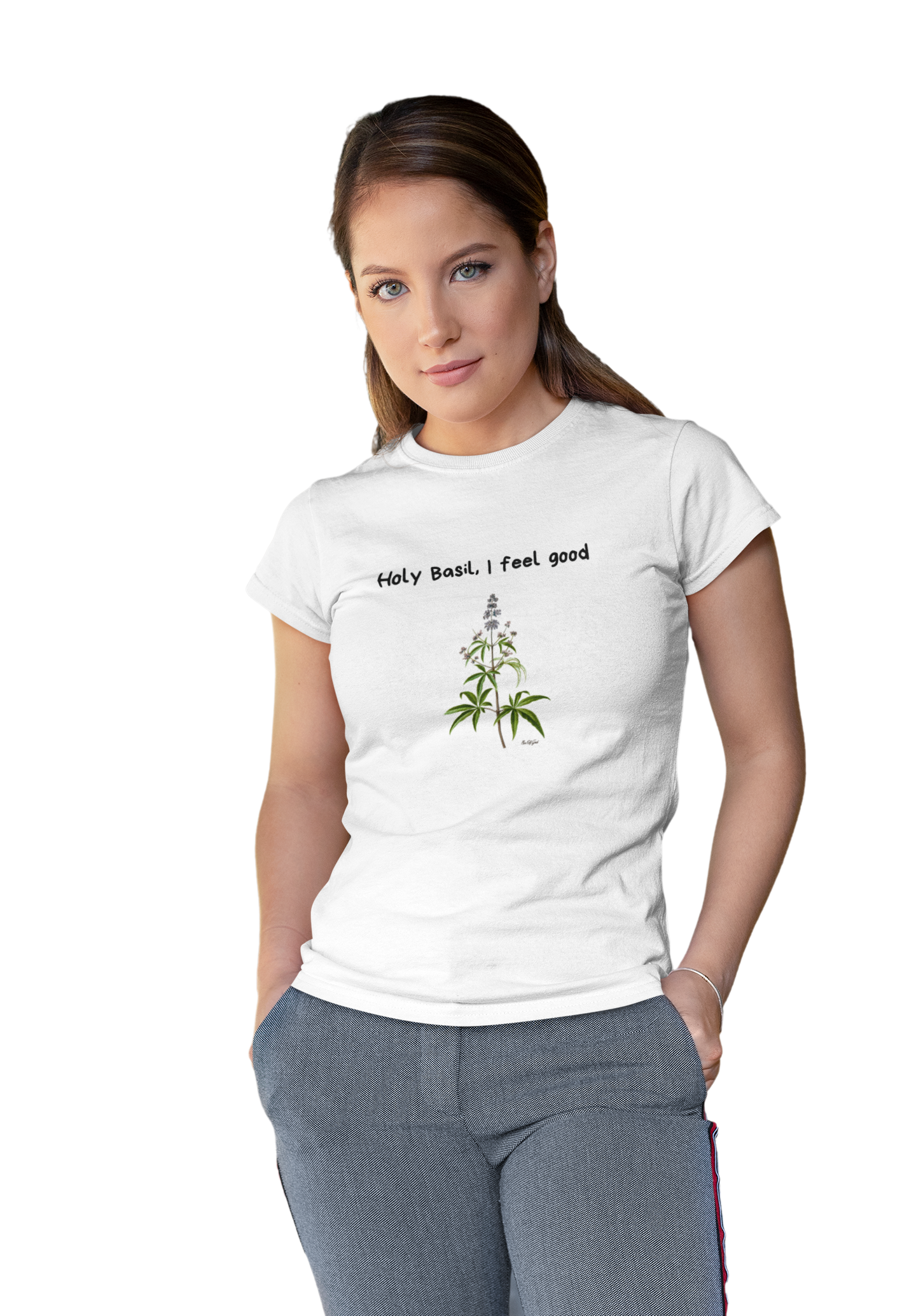 "Holy Basil, I Feel Good" - Women's Soft Tee