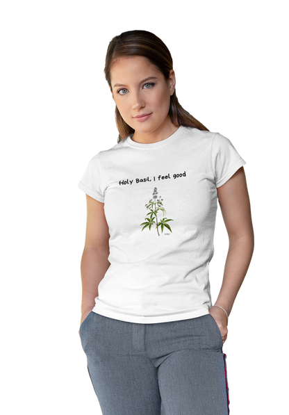 "Holy Basil, I Feel Good" - Women's Soft Tee