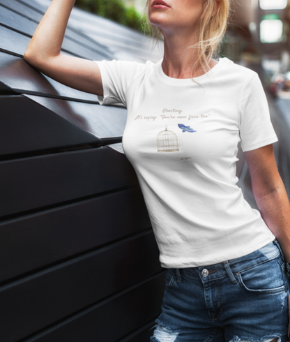 Freebird  Blue Ghosting – Women’s Soft Tee