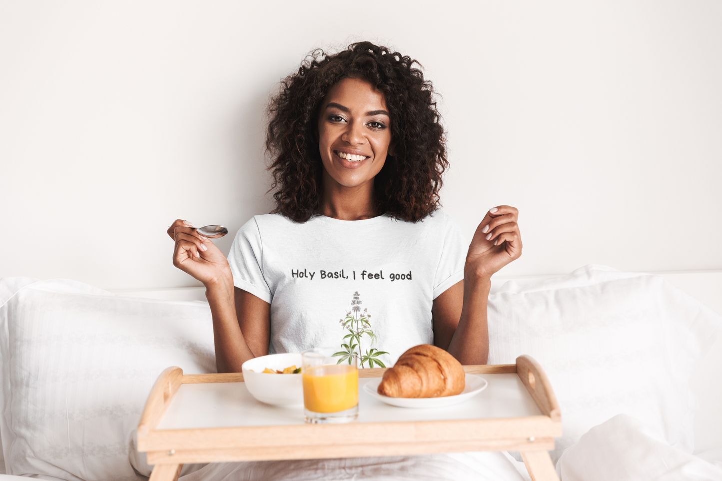 "Holy Basil, I Feel Good" - Women's Soft Tee