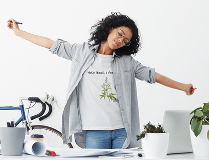 "Holy Basil, I Feel Good" - Women's Soft Tee