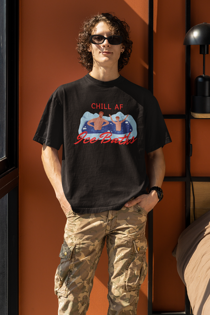 Chill AF Ice Bath - Chill Seeker - Unisex T-Shirt