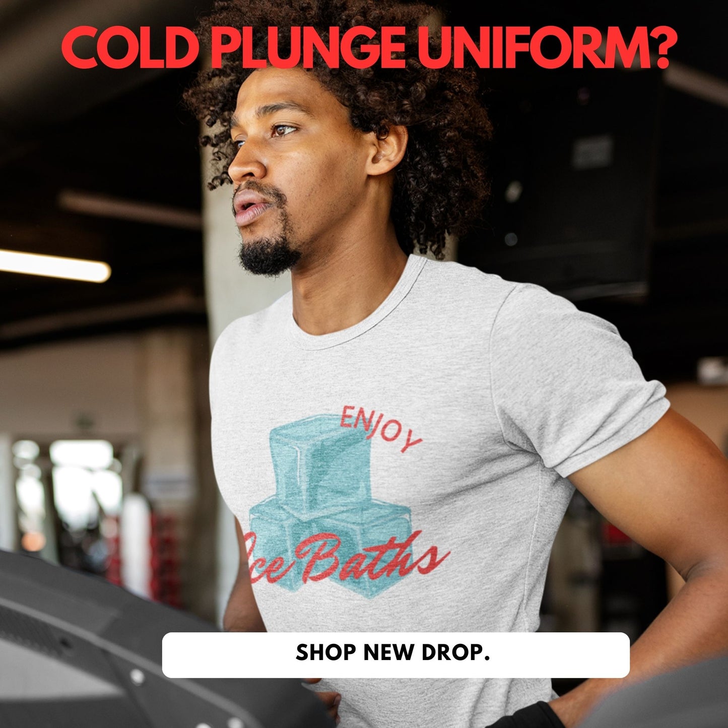Enjoy Ice Bath T-Shirt -  Cold Plunge -  Unisex T-Shirt