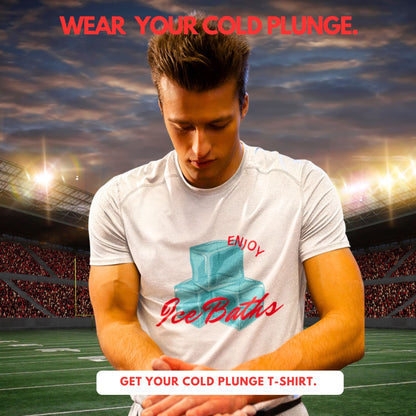 Enjoy Ice Bath T-Shirt -  Cold Plunge -  Unisex T-Shirt