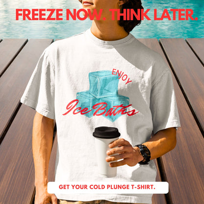 Enjoy Ice Bath T-Shirt -  Cold Plunge -  Unisex T-Shirt