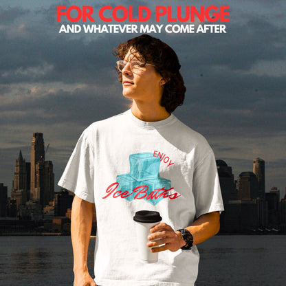 Enjoy Ice Bath T-Shirt -  Cold Plunge -  Unisex T-Shirt
