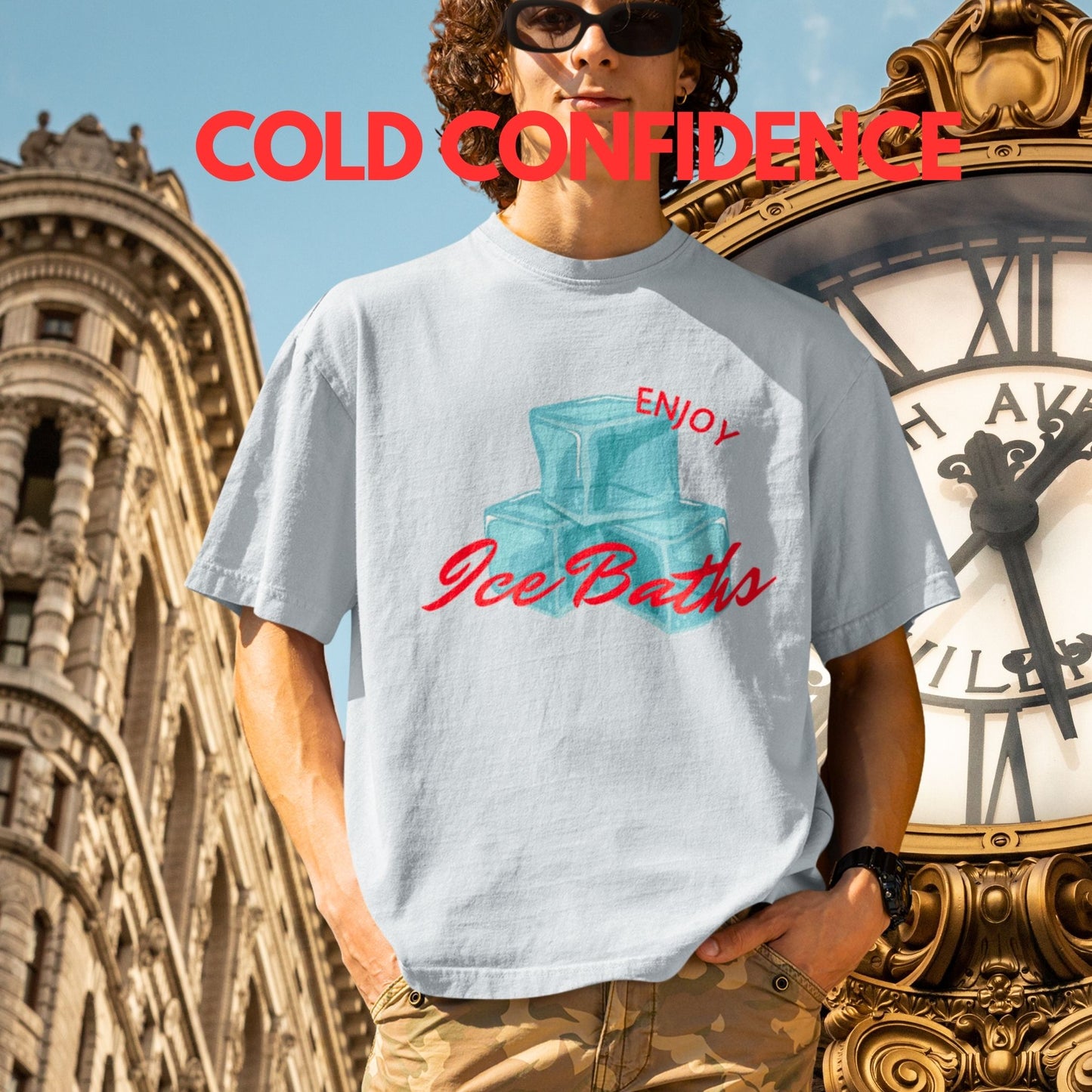 Enjoy Ice Bath T-Shirt -  Cold Plunge -  Unisex T-Shirt