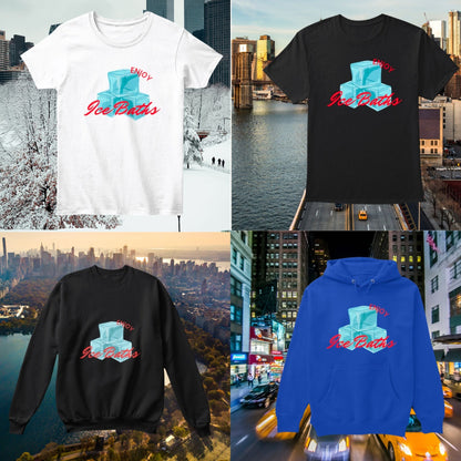Enjoy Ice Bath T-Shirt -  Cold Plunge -  Unisex T-Shirt