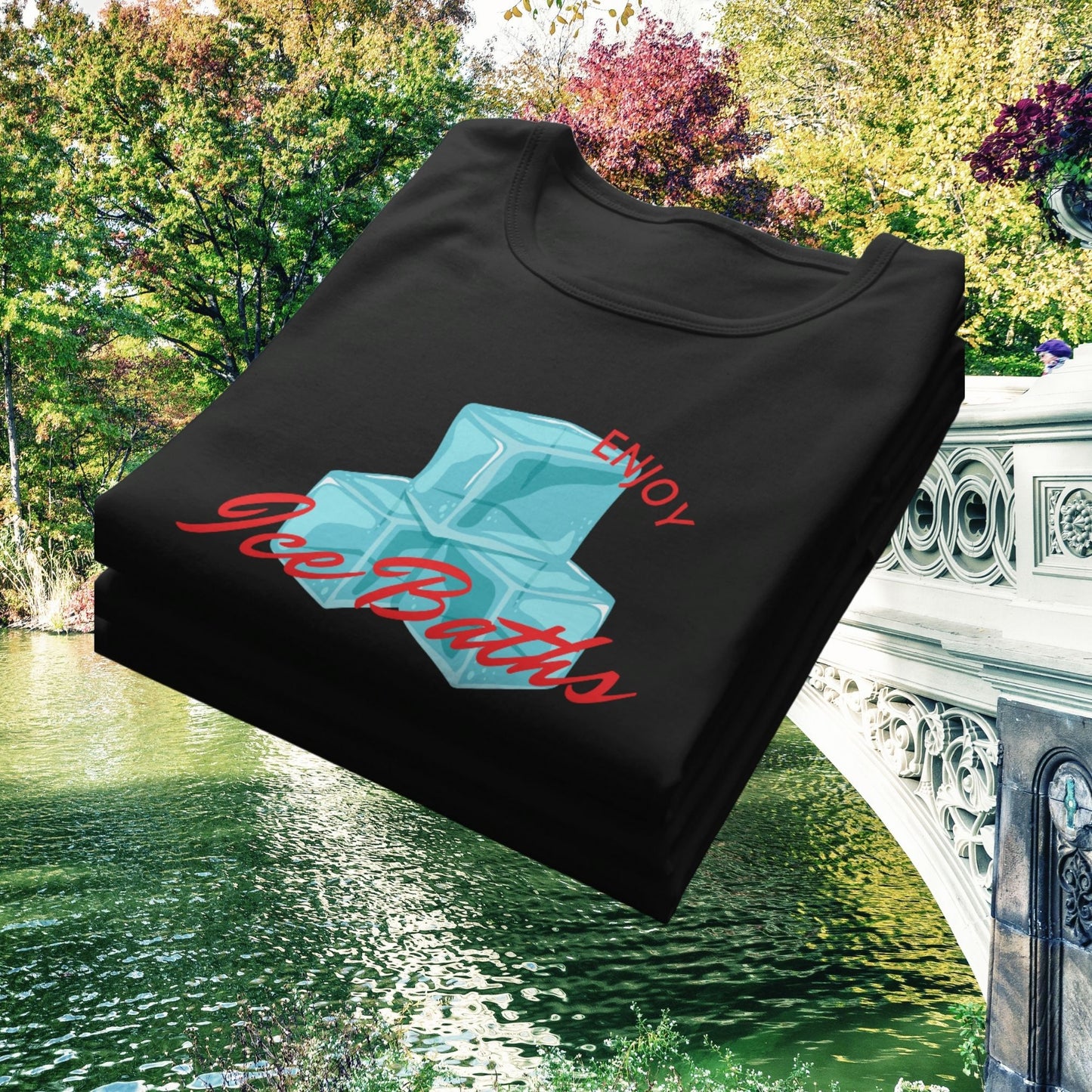 Enjoy Ice Bath T-Shirt -  Cold Plunge -  Unisex T-Shirt