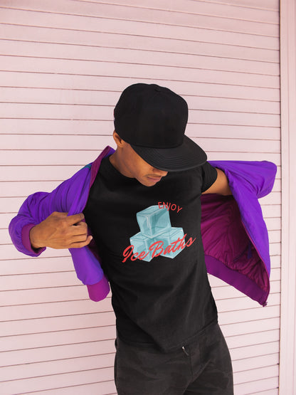 Enjoy Ice Bath T-Shirt -  Cold Plunge -  Unisex T-Shirt