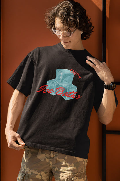 Enjoy Ice Bath T-Shirt -  Cold Plunge -  Unisex T-Shirt