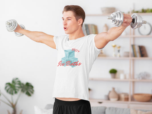 Enjoy Ice Bath T-Shirt -  Cold Plunge -  Unisex T-Shirt