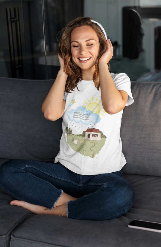 Healing Is My Side Hustle – Women’s Soft Tee