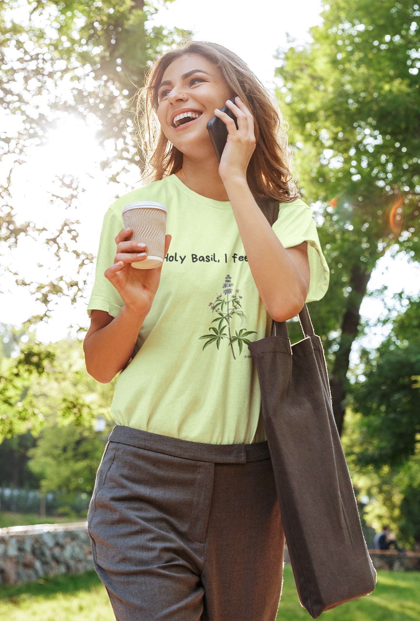 Holy Basil, I Feel Good – Unisex Tee
