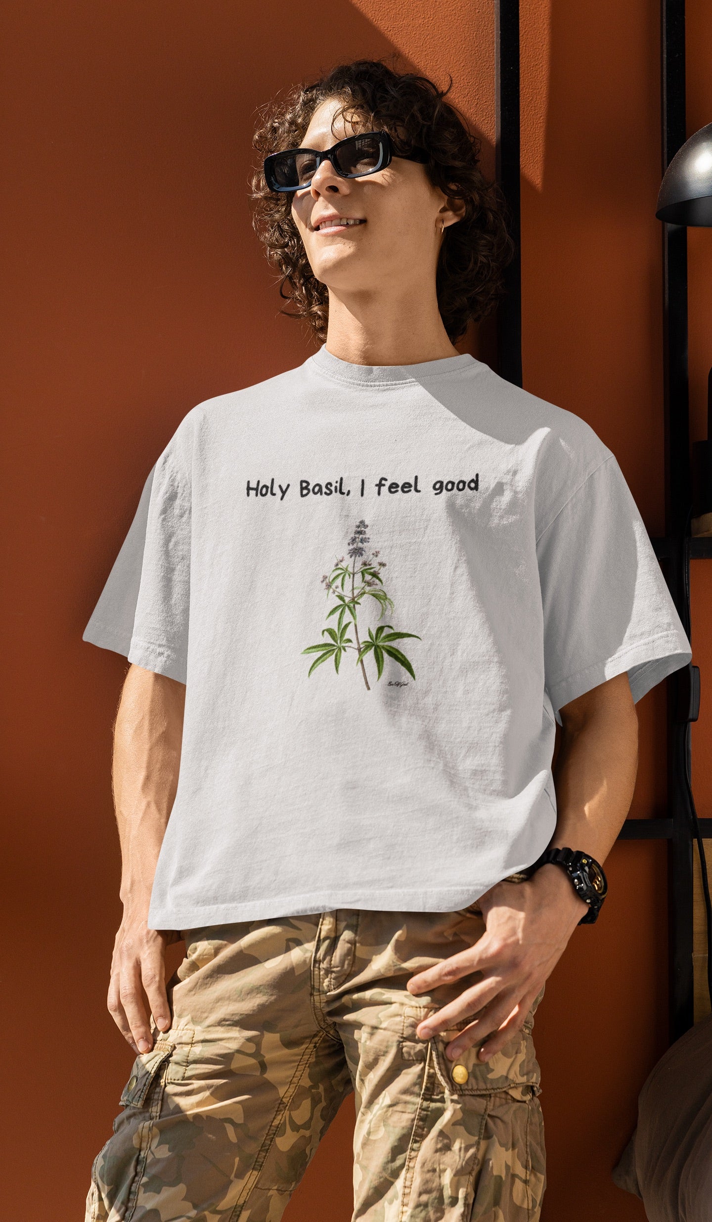 Holy Basil, I Feel Good – Unisex Tee