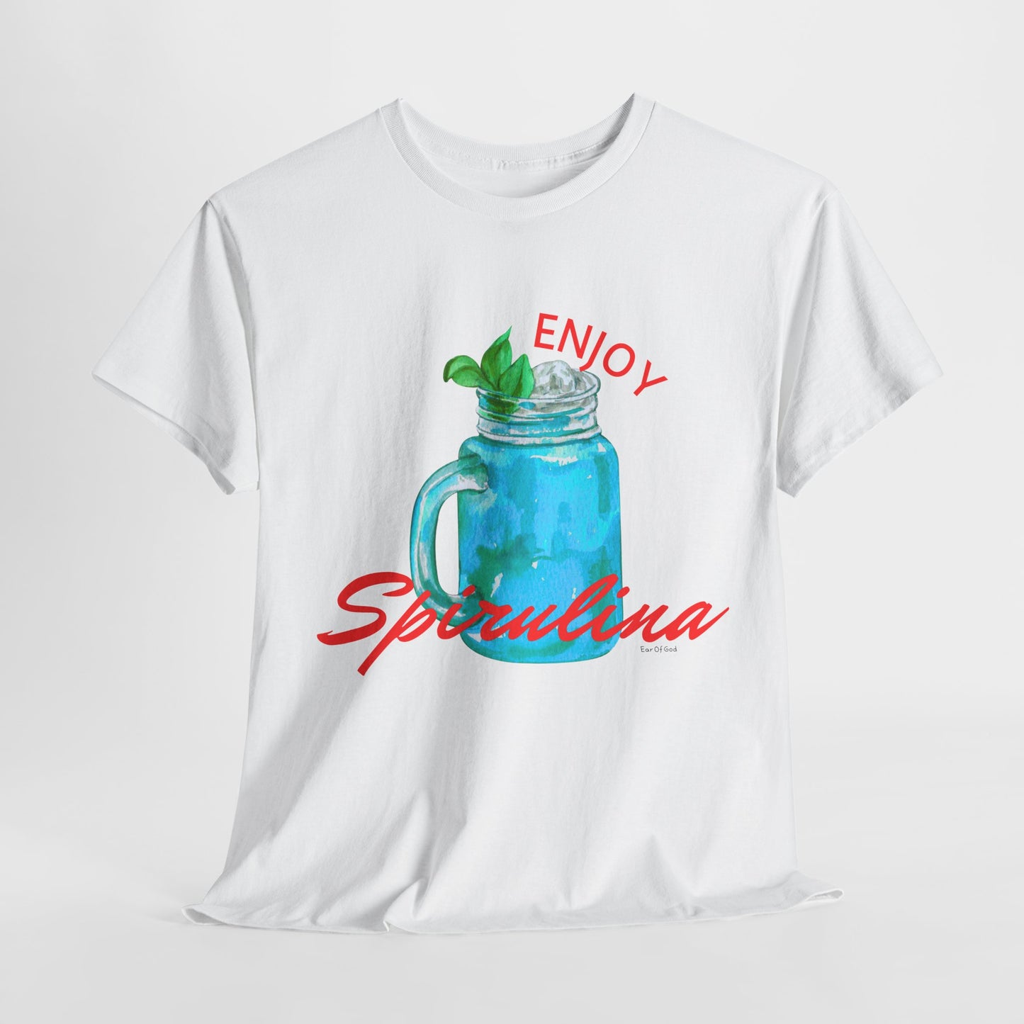 Enjoy Spirulina Unisex Heavy Cotton Tee
