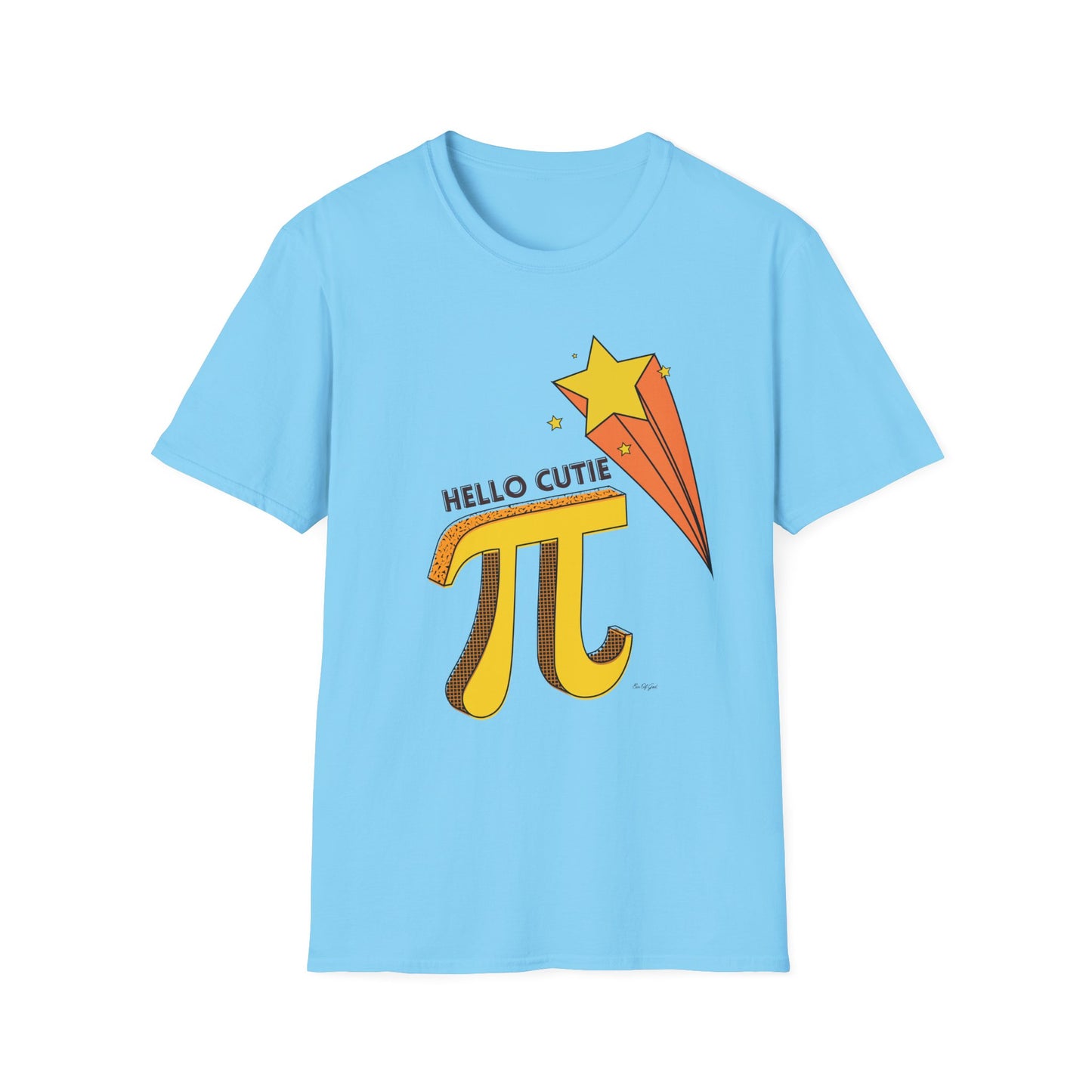 Hello Cutie Pi Unisex T-Shirt - Math Pun Design