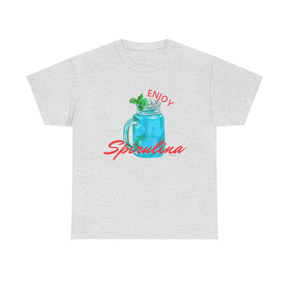 Enjoy Spirulina Unisex Heavy Cotton Tee
