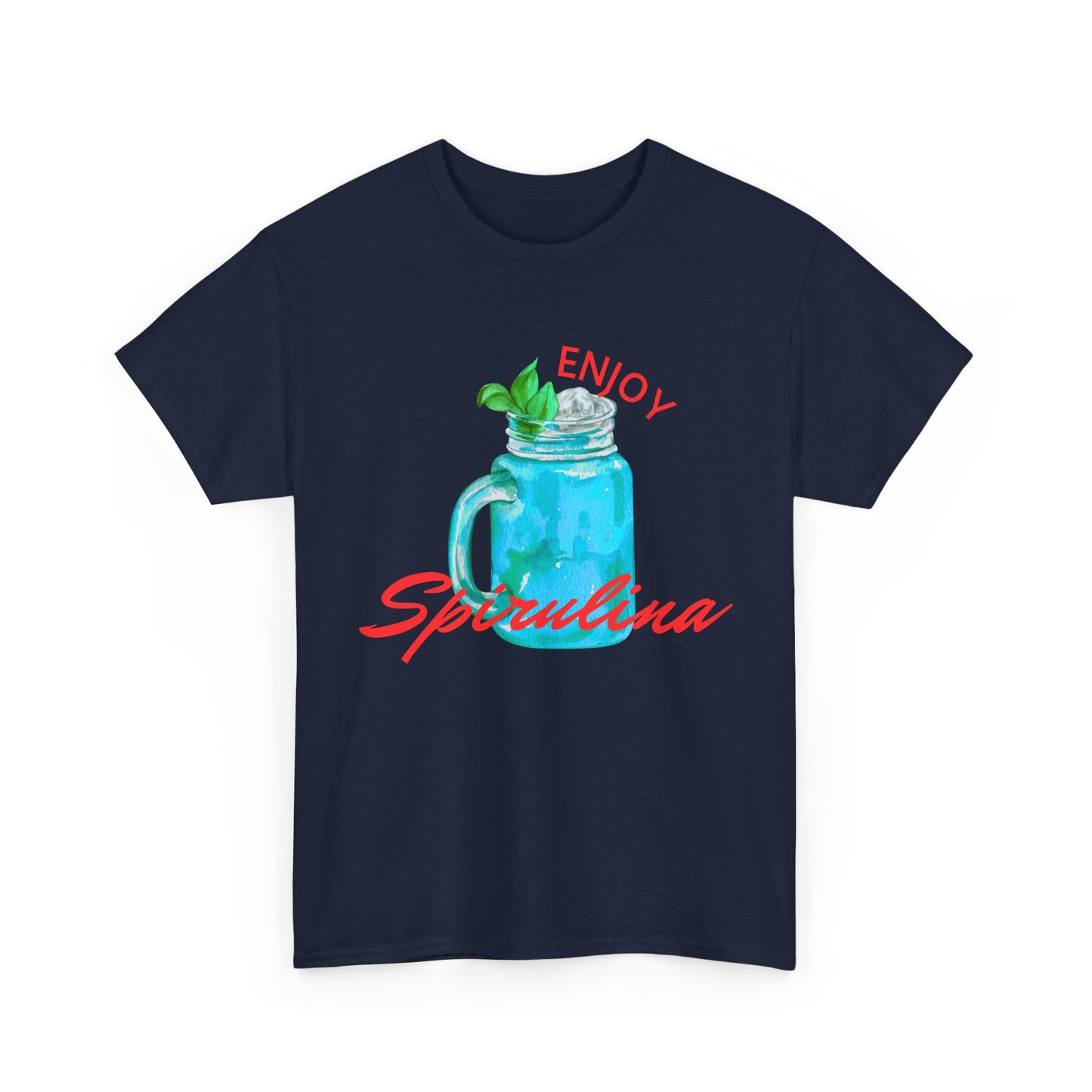 Enjoy Spirulina Unisex Heavy Cotton Tee