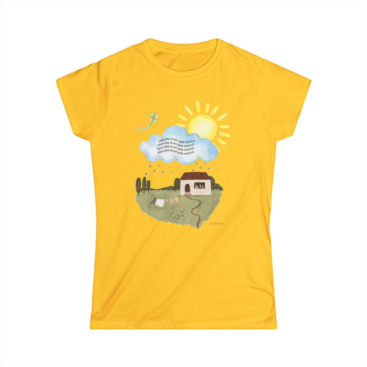 Healing Is My Side Hustle – Women’s Soft Tee